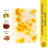 Mrudu Almond Milk & Saffron Baby Soap